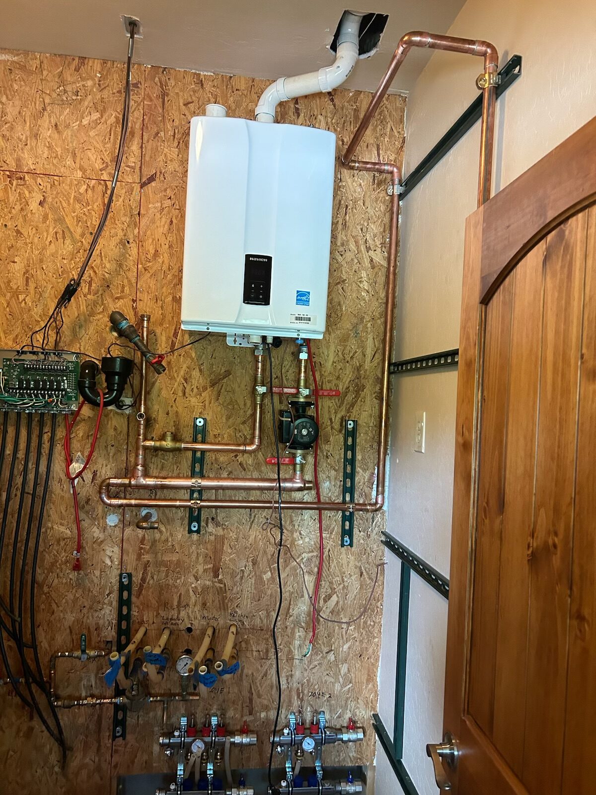 Navien Tankless Water Heater installation